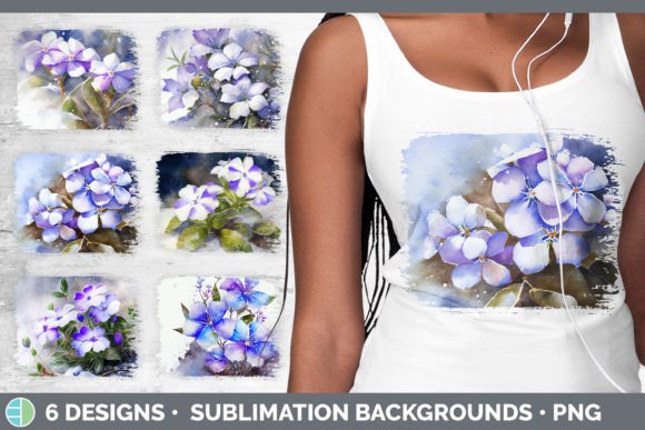 Download Snowy Periwinkle Distressed Sublimation - Periwinkle Collection