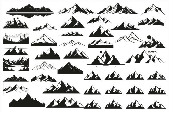 Download Modern Scandinavian Mountain Wall Art - Scandinavian Collection