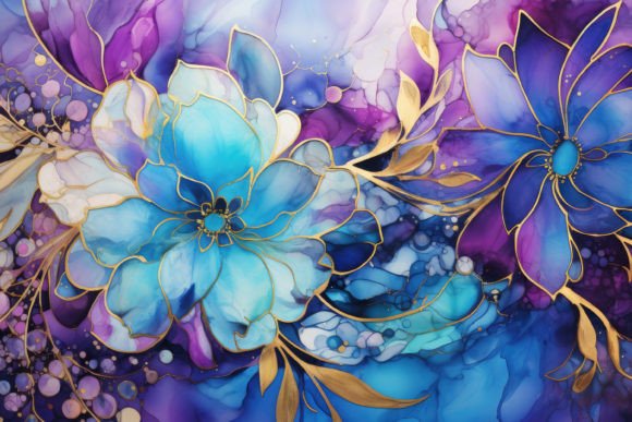 Download Stained Glass Floral Background - Stained Collection
