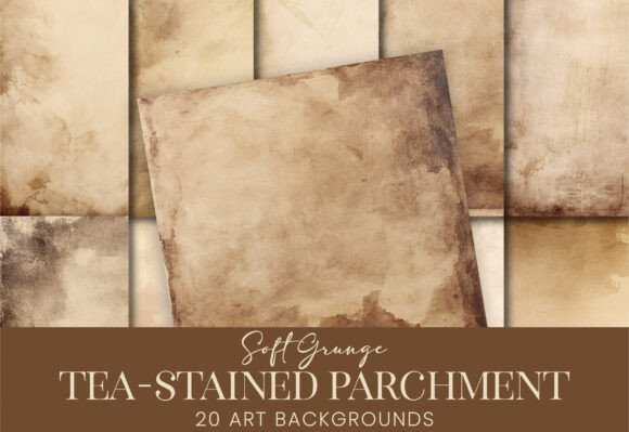 Download Tea Stained Aged Grunge Parchment Paper - Aged Collection