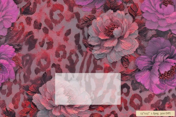 Download Floral Leopard Pink Purple Pattern - Pink Collection