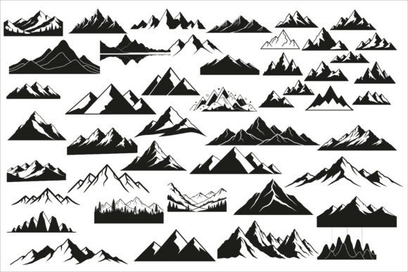 Download Modern Scandinavian Mountain Wall Art - Scandinavian Collection
