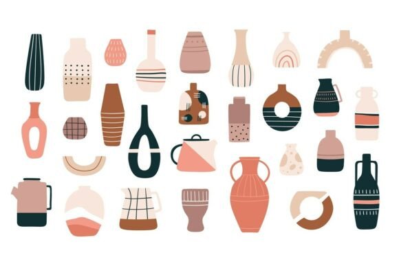 Download Scandinavian Vases. Ceramic Jugs, Pots - Scandinavian Collection