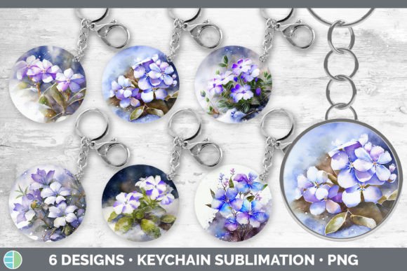 Download Snowy Periwinkle Keychain Bundle | Keyri - Periwinkle Collection