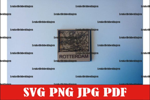 Download City Map Rotterdam Plattegrond for Laser - Map Collection