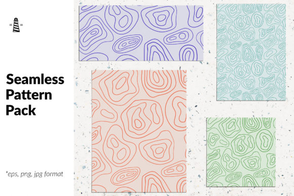 Download Topographic Map Seamless Patterns - Map Collection