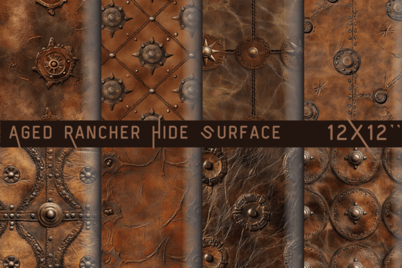 Download Aged Rancher Hide Surface - Aged Collection