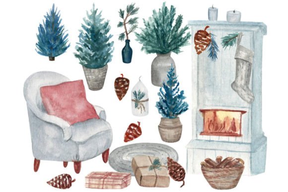 Download Scene Creator, Scandinavian Watercolor - Scandinavian Collection