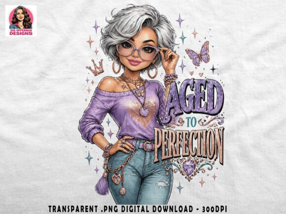 Download Aged to Perfection | Cute Quote Art - Aged Collection