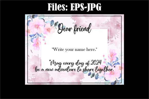 Download Customizable New Year's Greeting Card. - Customizable Collection