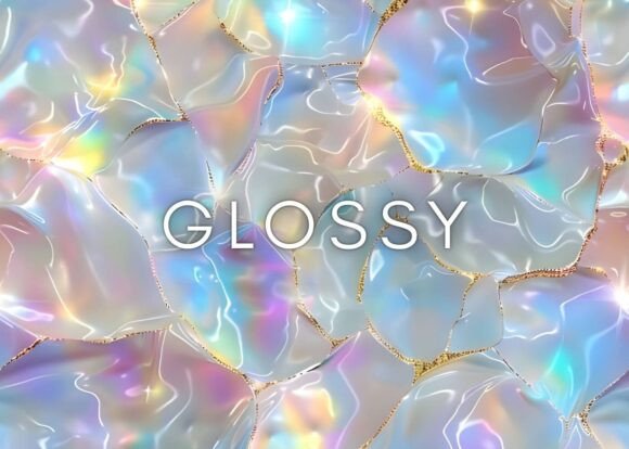 Download Iridescent Holographic Digital Paper - Holographic digital paper Collection