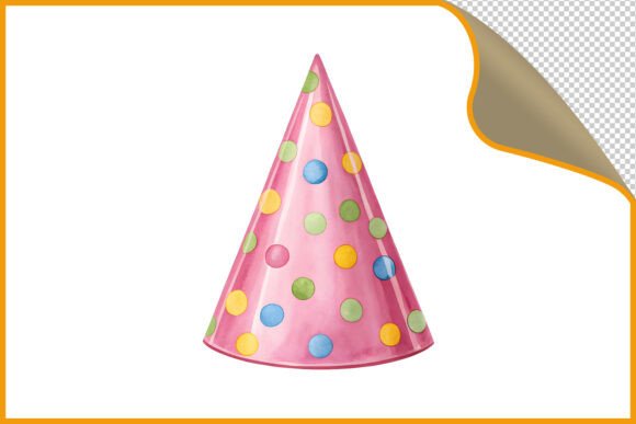 Download Pink Polka Dot Party Hat PNG - Pink Collection